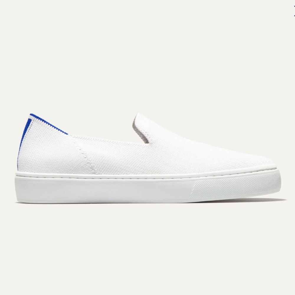 Rothy's The Original Slip On Sneaker size 11 in Bright White